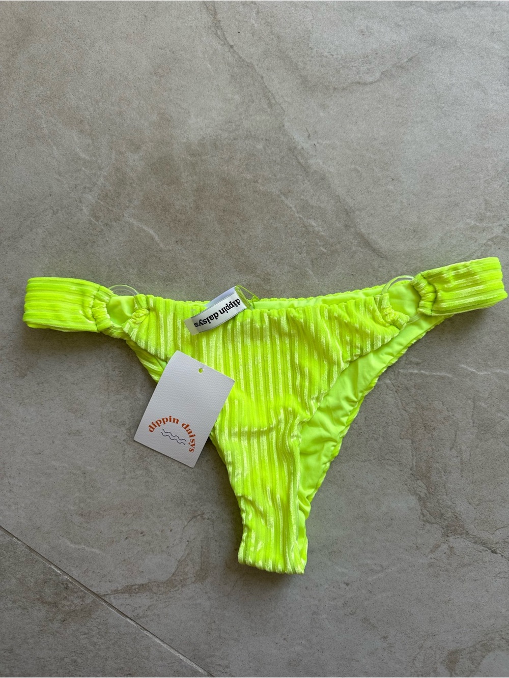NWT Dippin Daisys Cheeky Bikini Bottoms Size Large